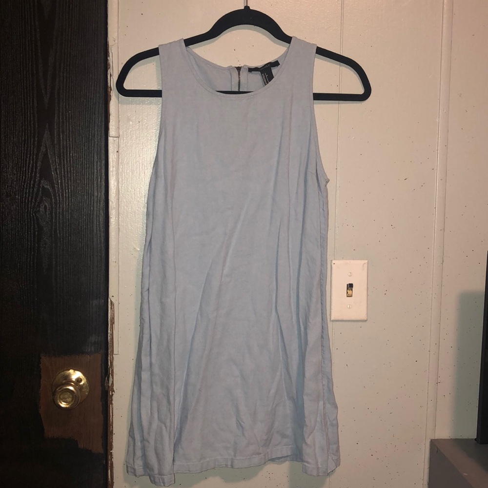light blue forever 21 dress